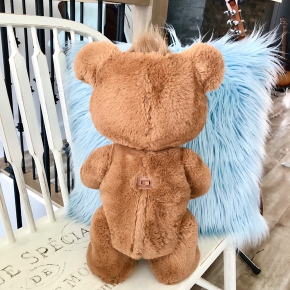 FurReal Friends, Cubby the Curious Bear, Interactive, Talking, Plush Teddy Bear - Picture 4 of 15